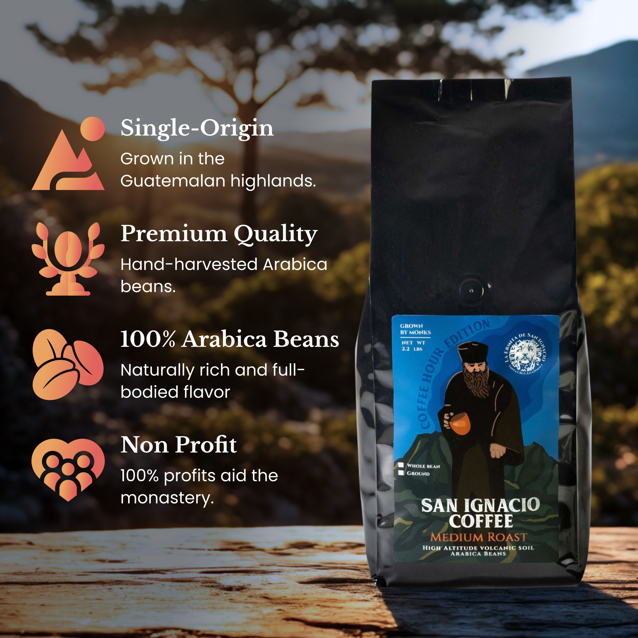 San Ignacio Coffee - Coffee Hour Edition (2.2 lbs.) - Dark Roast San Ignacio Coffee - Coffee Hour Edition (2.2 lbs.) - Dark Roast